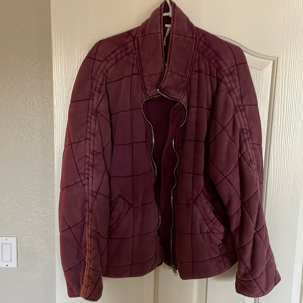 Free people Dolman quilted jacket